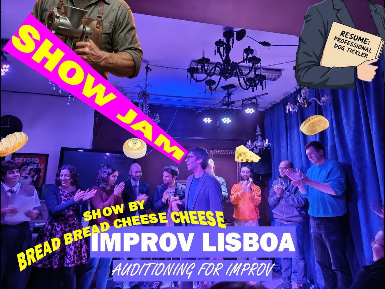 Loafing Around? Not These 50! A Toasty Takeover with Bread Bread Cheese Cheese!